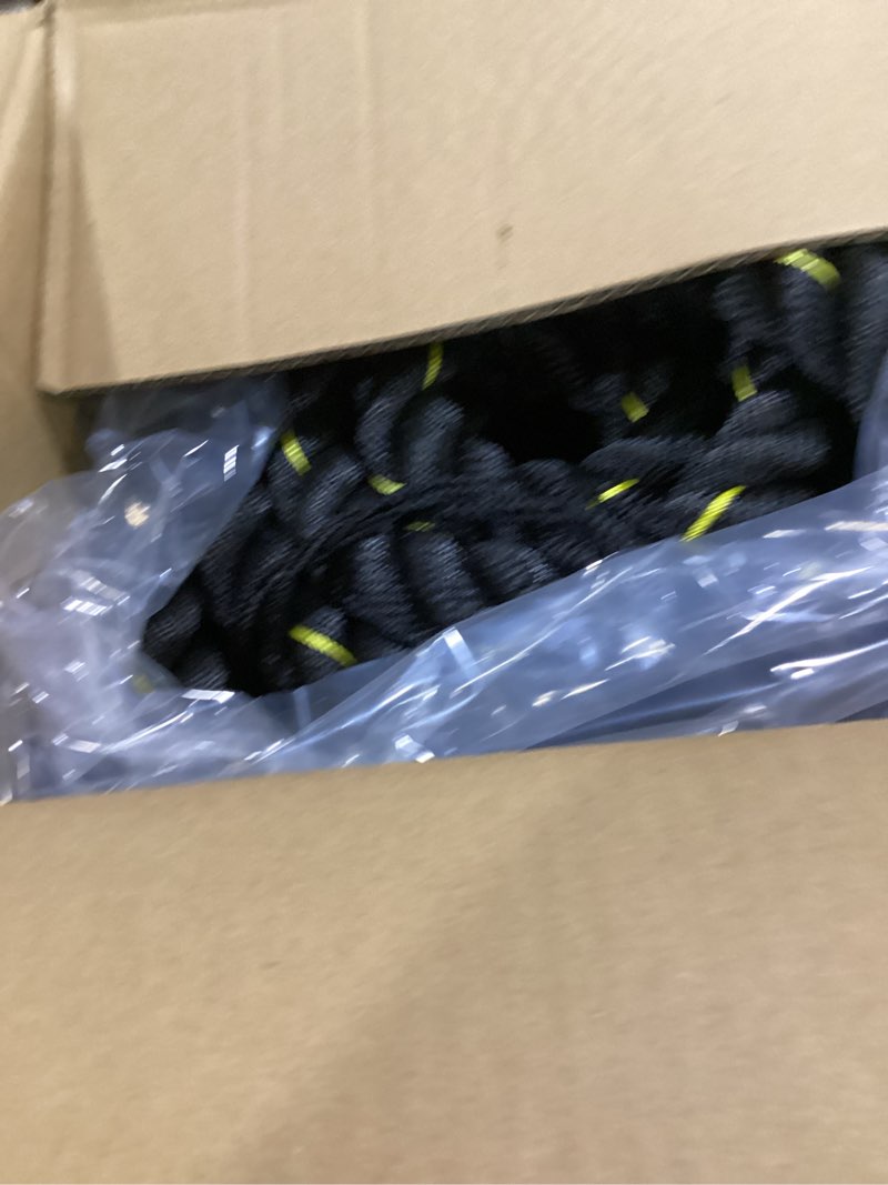 Condition photo showing Good Condition for amazon basics battle rope for home gym workout, exercise training equipment 1.5 inch x 30 feet