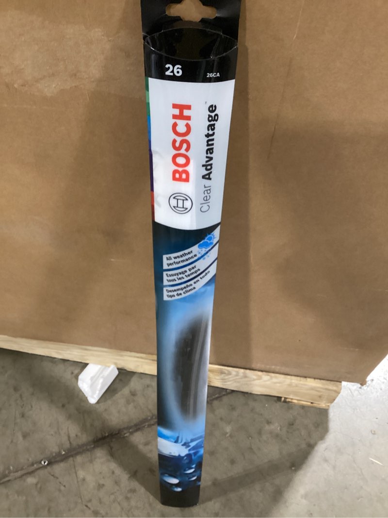 bosch automotive 26ca clear advantage beam wiper blade; 26" - single 26ca (26")