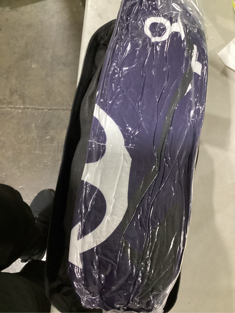 Condition photo showing New/Like New for Comforter Set Full Size, Nautical Navy Blue Sea 7 Pcs Bedding for Kids and Adults, Geometric Sailor Anchors Bed Sheet Sets with Fitted Sheet 2 Pillowcases & 2 Shams for Bedroom Bed Decor Full Nautical Anchors