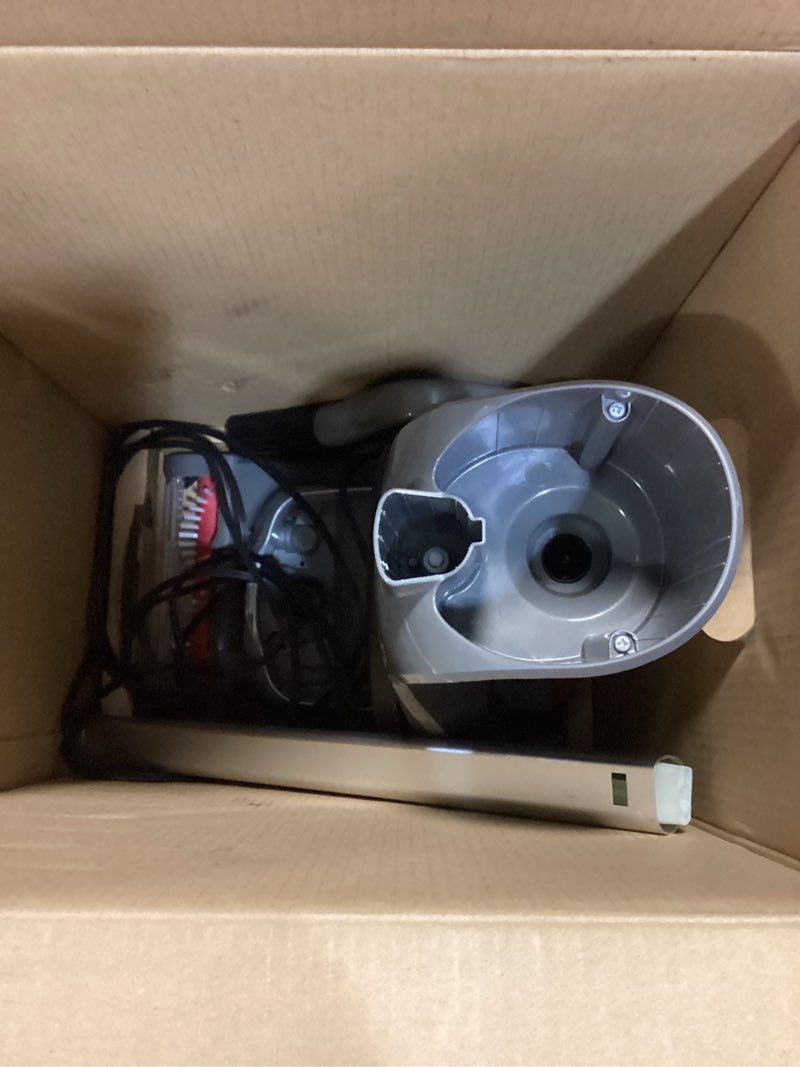 Condition photo showing As Is for hoover powerdash pet advanced compact carpet cleaner machine with above floor cleaning, lightweight carpet shampooer machine, pair with a hoover carpet cleaner solution for a bright, refreshed home powerdash advanced