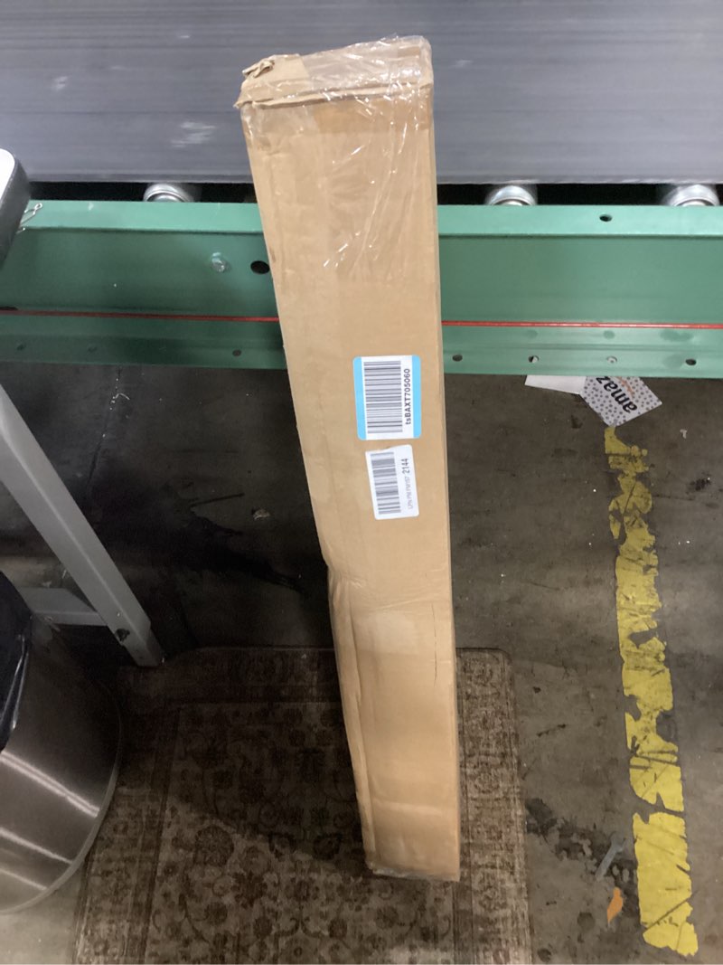 Condition photo showing New/Like New for cordless bamboo roman shades for windows, blinds size (36" w ×64" h) colour (highfield teak) highfield teak 36" w × 64" h