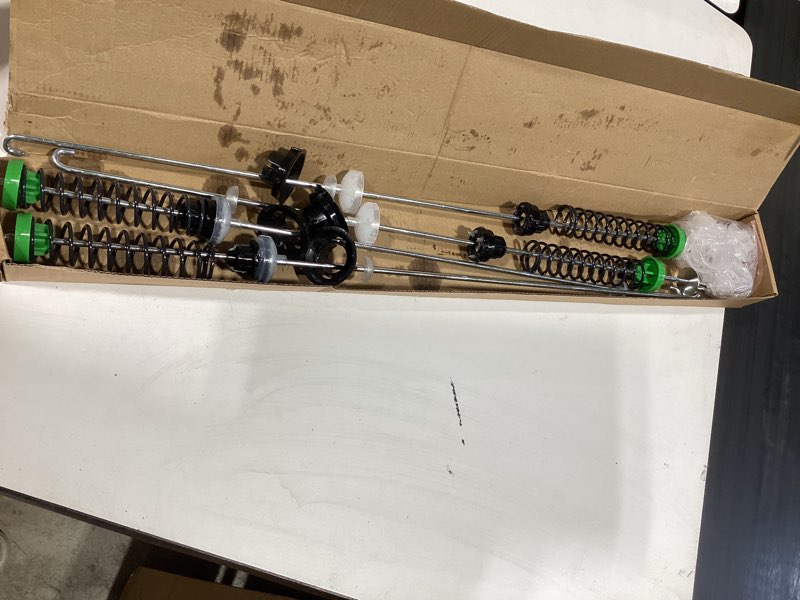 Condition photo showing As Is for w11130362 washer suspension rod kit - 2026 upgraded fit for whirl.pool may.tag ken.more - replaces w10594080 w10735786 - fits models wtw5000dw1/dw2/dw3, mvwc565fw1/fw2, mvwx655dw1 by ami parts 4 w11130362 suspension rod kit with 5 suspension balls and bushings