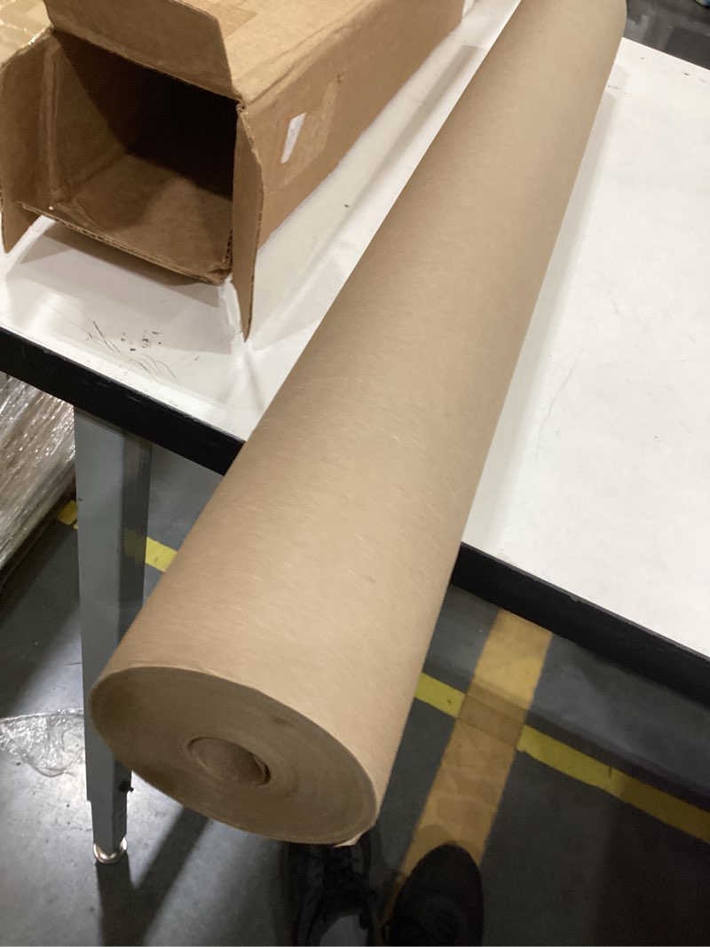 Condition photo showing Good Condition for the boxery 36 inch x 900 feet brown kraft paper roll, 40 lb thickness packing paper for shipping, moving, void fill, gift wrapping, arts & crafts & bulletin boards, made in the usa 36"x 900'- 40lb
