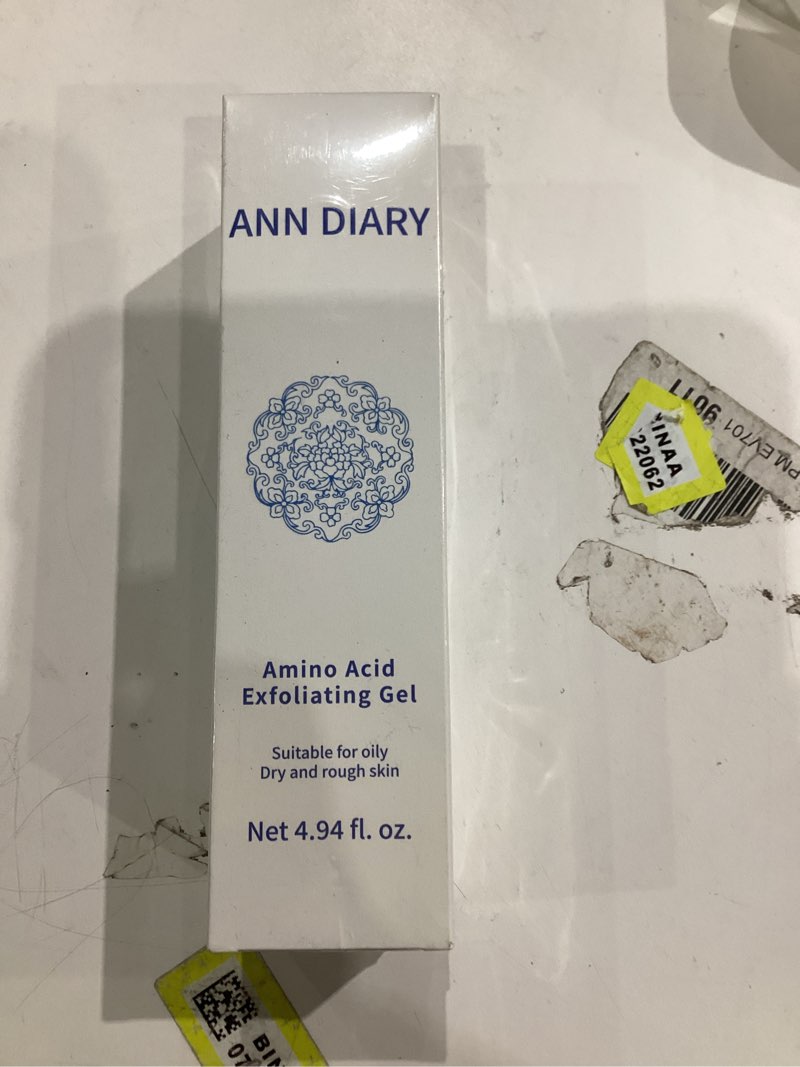 Condition photo showing New/Like New for Amino Acid Exfoliating Gel Scrub for Face and Body Skin, Deep Cleansing Moisturizing Skin Exfoliator Gel,for Smooth, Resurface and Even Skin for Moisture Balance Net 4.94 fl.oz