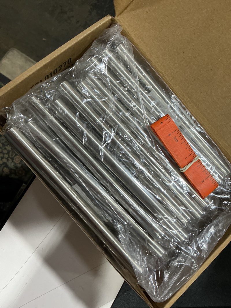 Condition photo showing New/Like New for probrico 20 pack|4 inch modern cabinet handles satin nickel, stainless steel cabinet handles drawer dresser pull for kitchen cupboard wardrobe closet bathroom vanity hole center 4" brushed nickel 20