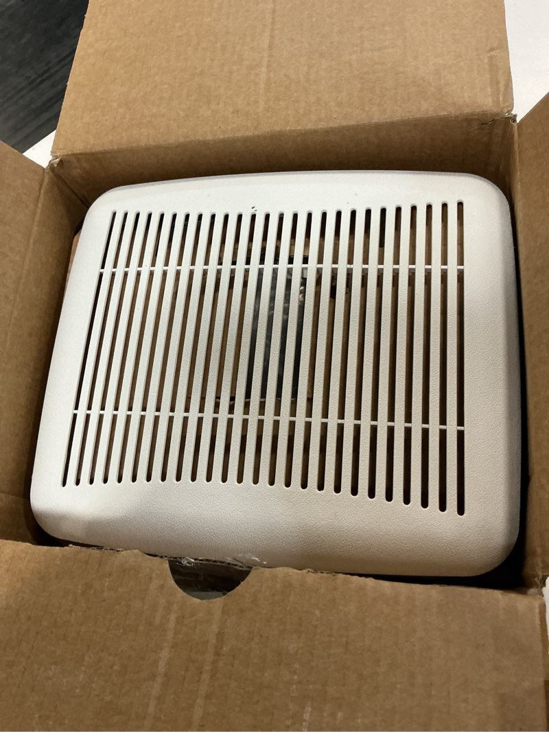 Condition photo showing Good Condition for c350bn b unit bathroom exhaust fan and grille kit, 70 cfm, 3.0 sone, fits 696n(695) b unit, c-350c2/vc-307c2nd, c-350/370a-a,vc305c2n, vc305an, 690-a, 696nc, 696nd-b – strong airflow bathroom upgrades