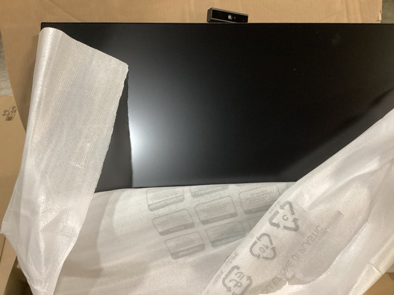 Condition photo showing As Is for ASUS 27” 1080P Video Conferencing Monitor (BE279QFK) - Full HD, IPS, 100Hz, Frameless, Built-in Webcam, Mic Array, Speaker, Height Adjustable, Ergonomic Design, Eye Care, Wall Mountable, 3 yr warranty 27" IPS 100Hz Webcam Mic Array