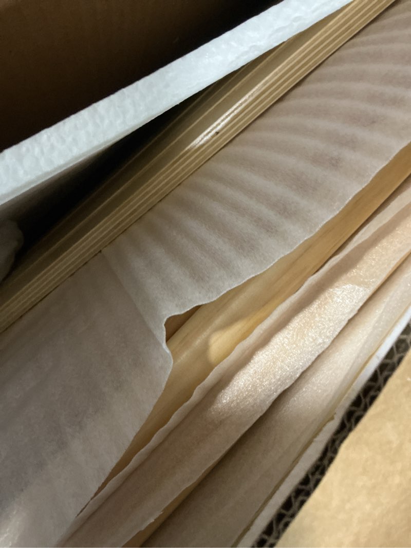 Condition photo showing New/Like New for FUN FOREST 8-in-1 Wooden Pikler Triangle Set, Real Wood Foldable Montessori Indoor Jungle Gym for Toddlers with Tent & Air Hockey Table (Large)