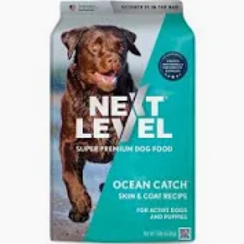 (Best by 03/04/26 ) Next Level 111OC15 Ocean Fish Dog Food - 15 lbs