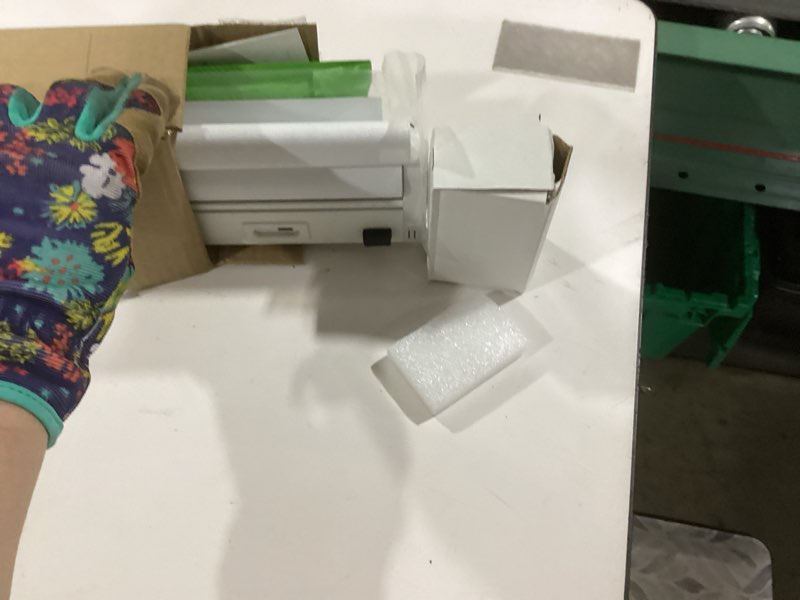 Condition photo showing Good Condition for Smart Motorized Blinds with Remote, No Drill Cordless Roller Shades, Equip Solar Panels, 100% Blackout, Compatible with Alexa, Google, Smart Blinds White 26.5 x 72 White 26½"Wx72"H