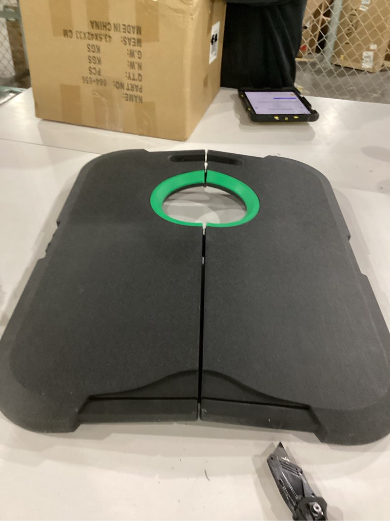 Condition photo showing Good Condition for eastpoint sports go! gater cornhole – light-up and travel versions – easy storage & light-weight – perfect for outdoor and indoor play standard board - black/green
