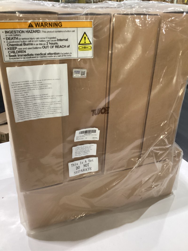 Condition photo showing New/Like New for 3 Pack Smart Christmas Cone Tree Lights App Controlled, 4FT 5FT 6FT RGB Color Changing Christmas Trees Music Sync, Goup Control, Magical Xmas Tree Lightshow for Yard Indoor Outdoor Christmas Decor Color Changing 4FT+5FT+6FT