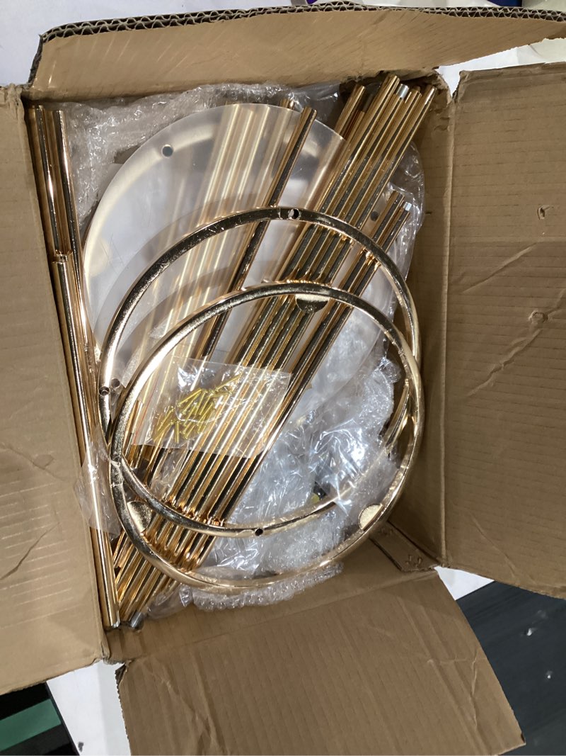 Condition photo showing As Is for 3Pcs Cylinder Pedestal Stands for Party, Gold Round Cylinder Stands for Parties, Metal Plant Cylinder Cake Stands for Flowers, Cylinder Tables for Wedding, Party, Birthday, Garden Decor