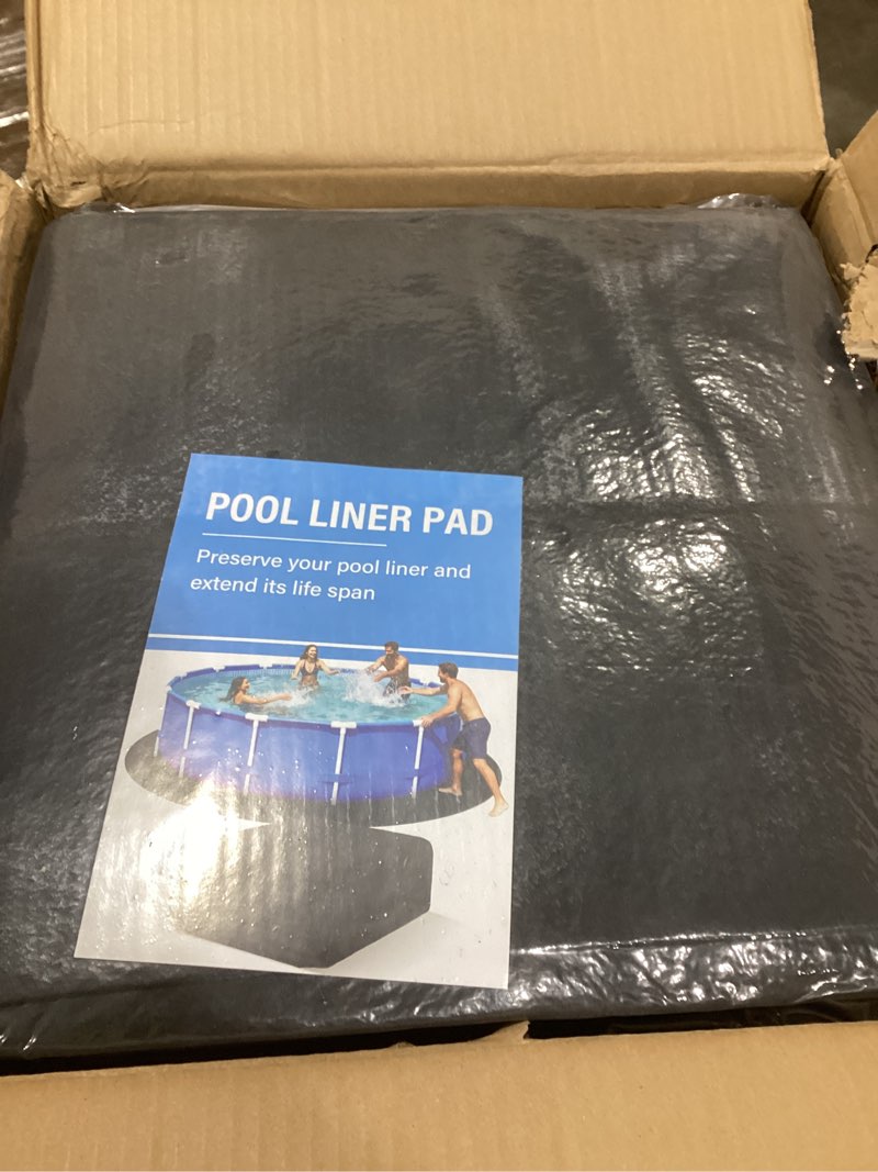 tixanf 18ft pool liner pad 350g/m² thicker,seamless above ground pool liner, thicker durable geotext