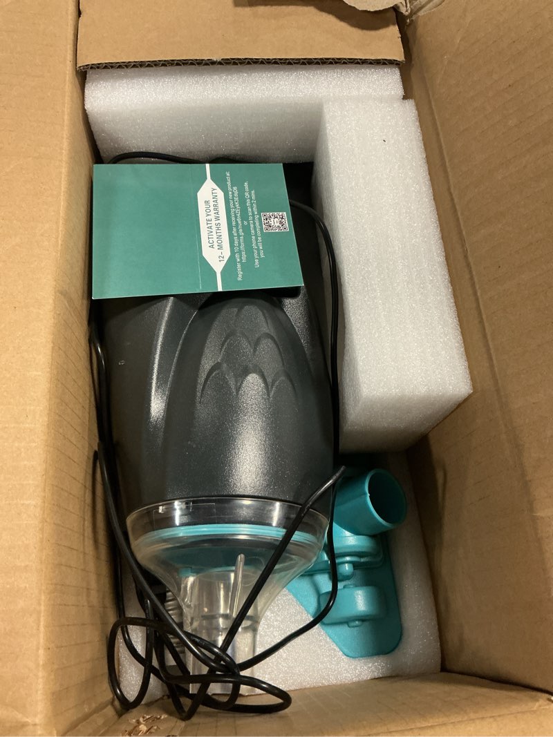 Condition photo showing Good Condition for s7 cordless handheld pool vacuum for hot tub spa and small pools, running time up to 90min,rechargeable pool vacuum cleaner with 72-inch pole