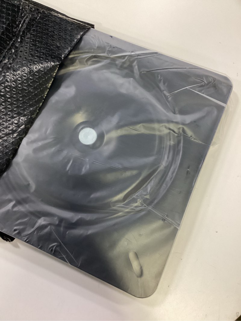 Condition photo showing Good Condition for 13 Inch Lazy Susans Turntable Bearings Swivel Zinc Plate, Black Square Lazy Susan Hardware, Heavy Duty Lazy Susan Replacement Parts,Swivel Bar Stools for Table, Chair, Round Bar Stools (1Pack) 13 Inch (1Pack)