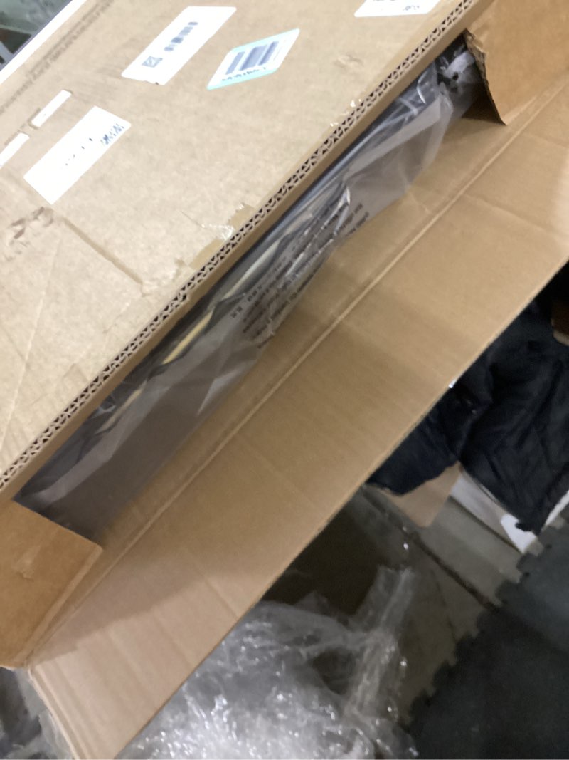 Condition photo showing New/Like New for Clothes Drying Rack, Foldable 2-Level Laundry Drying Rack with Height-Adjustable Wings, for Clothing & Bedding, Free-Standing Space-Saving Rack, Indoor & Outdoor, 55.5" L × 22.8" W, Gray Gray 55.5"L x 22.8"W x 36.6"H