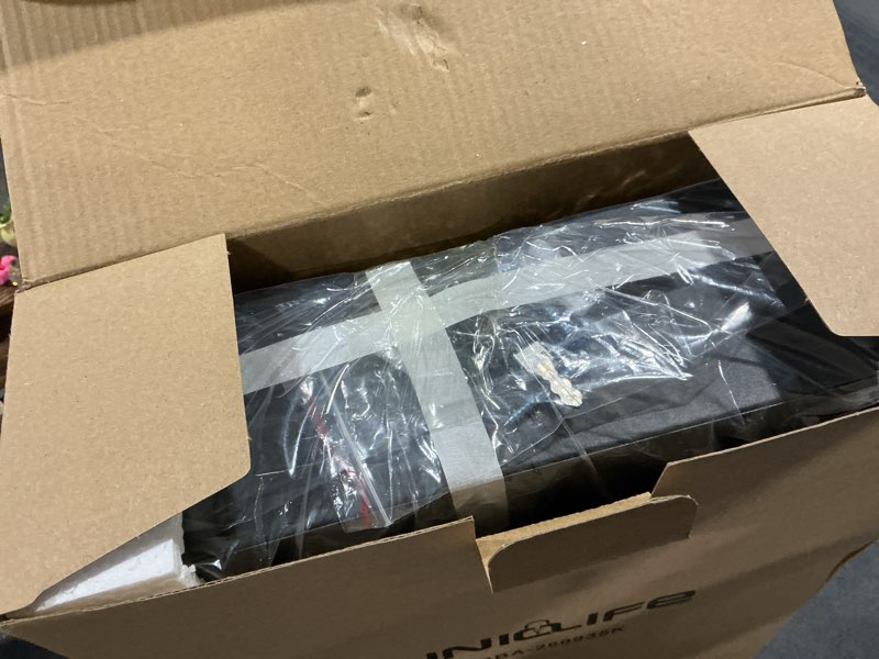 Condition photo showing New/Like New for Uniclife Wall Mount Mailbox for Outside, Locking Mail Box, Large Mailbox with Key Lock, Security Mail Box for House, Safe Key Drop Box, Post Box, Steel Cash Drop Box for Home Office School, Black Blcak Key Lock