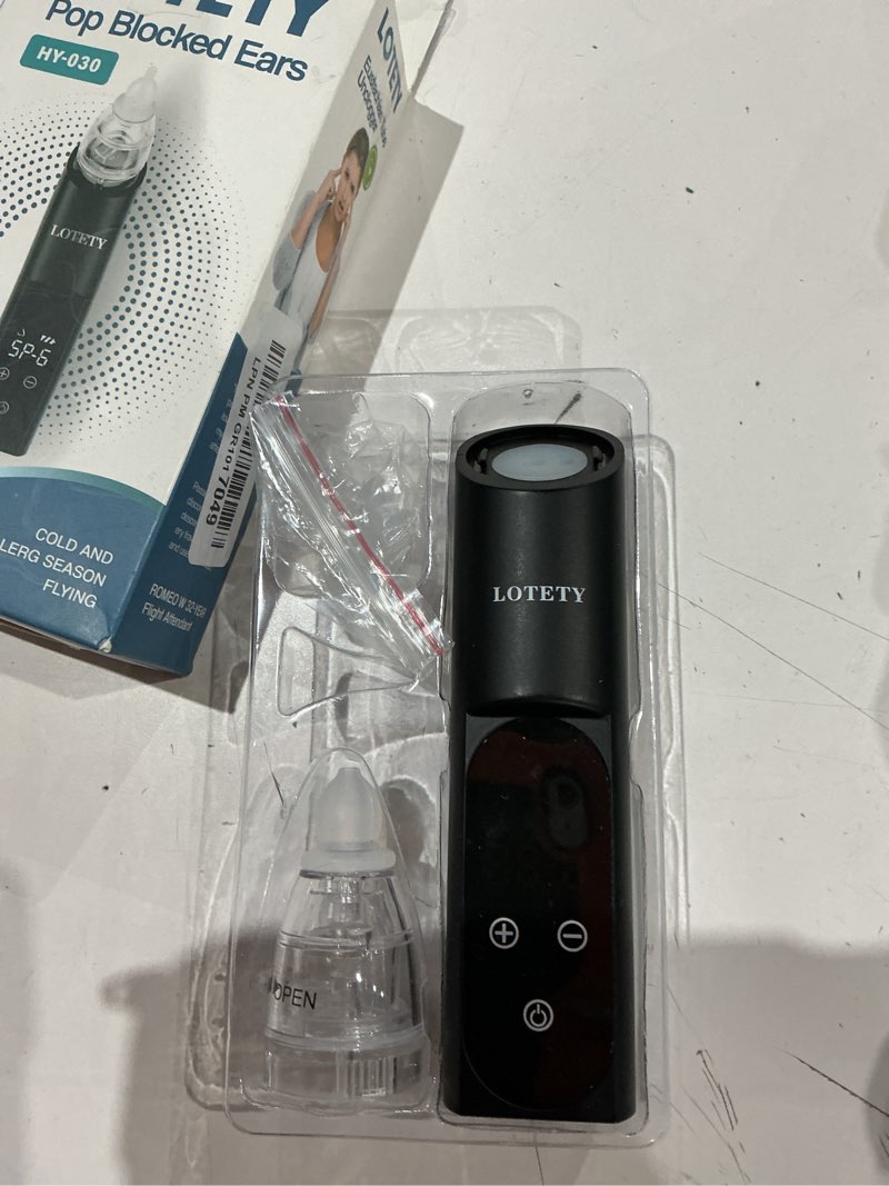 Condition photo showing Good Condition for eustachian tube unclogger - ear pressure relief device for flying & diving, unblock eustachian tube & balancing ear pressure to relieve tinnitus and earache