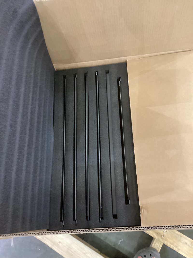 Condition photo showing As Is for Creality Multifunctional Protective Cover, 3D Printer Enclosure with Ventilation, Built-in 8 Spools Filament Rack?Filtration System and LED Light, 3D Printer Cabinet 23.6" x 27.5" x 25.5"