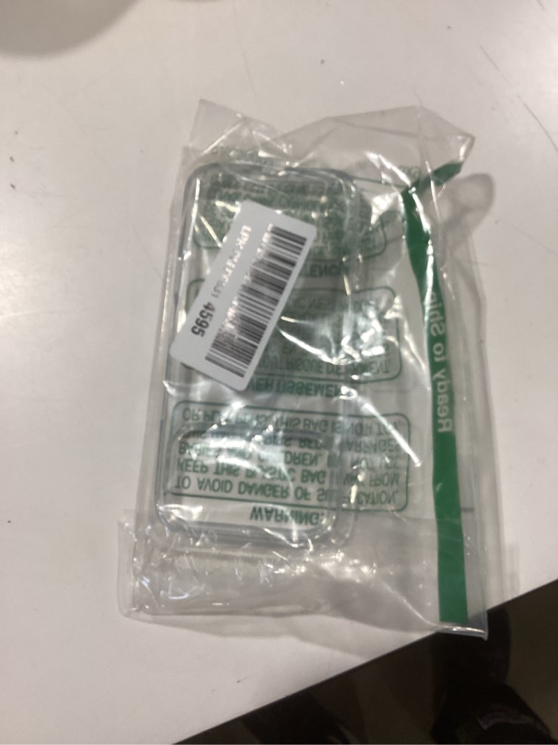 Condition photo showing Good Condition for TORRAS Crystal Clear for iPhone 17 Pro Max Case, [Anti-Yellowing][Military-Grade Protection], Slim Transparent Anti-Scratch Back, Soft Bumper, Non-Slip Protective Phone Cover, Clear 6.9"