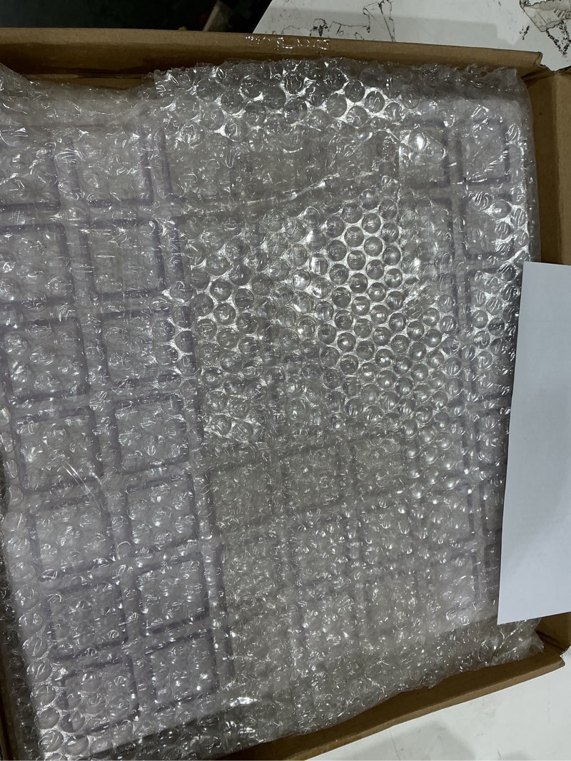 Condition photo showing Good Condition for sanfurney mini ink pad cube caddy tray mini size stamp pad storage tray stackable ink pad organizer holder tray, 1 tray 49 grids, set of 2 trays 98 grids