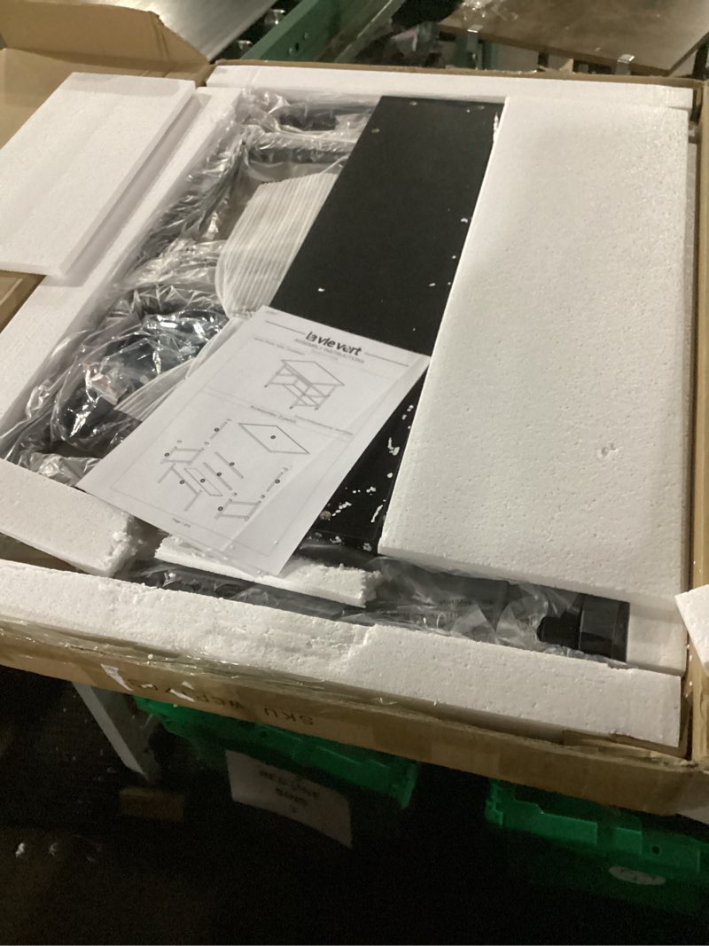 Condition photo showing New/Like New for Lavievert 1500 Piece Tilting Puzzle Table with Legs, Angle & Height Adjustable Puzzle Board Easel with Cover & Storage, Portable Wooden Jigsaw Table with 4 Wheels & Non-Slip Tabletop for Adults