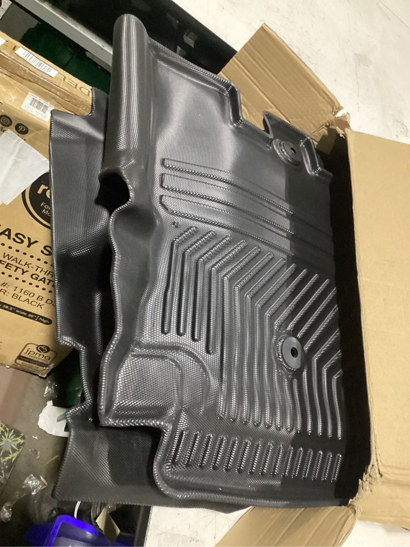 Condition photo showing Good Condition for all-weather floor mats & cargo liner fit for 2018-2026 jeep wrangler jl unlimited 4-door - custom fit tpe floor liners, door sill guards, trunk mat - full interior protection