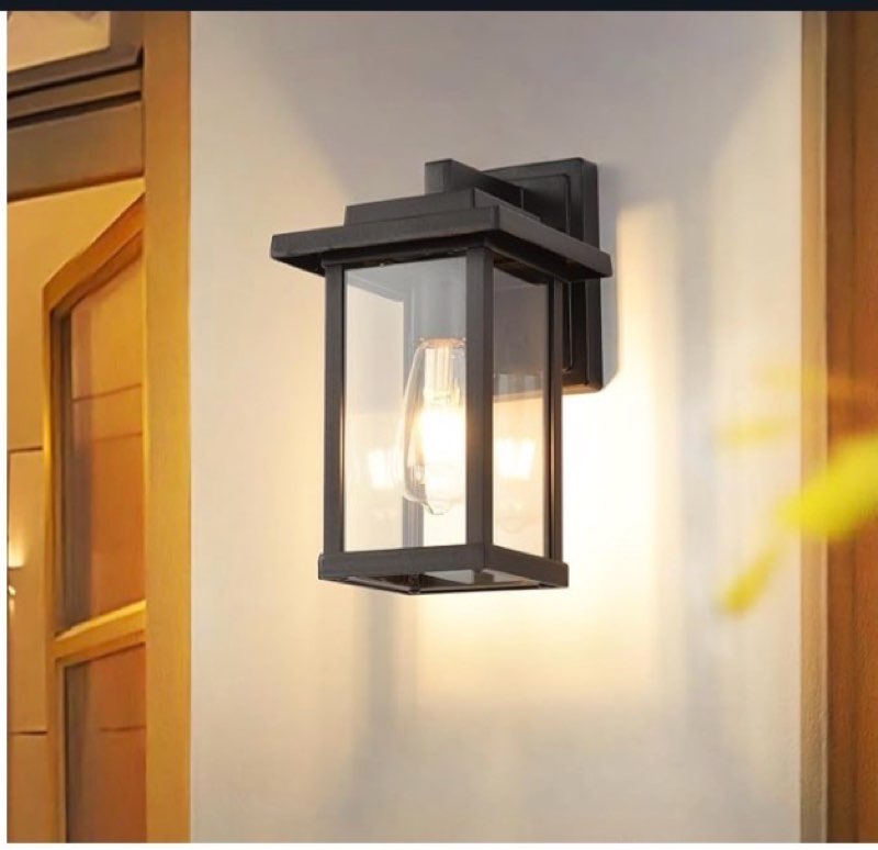 outdoor wall light fixtures, exterior waterproof lanterns, porch sconces wall mounted lighting with 