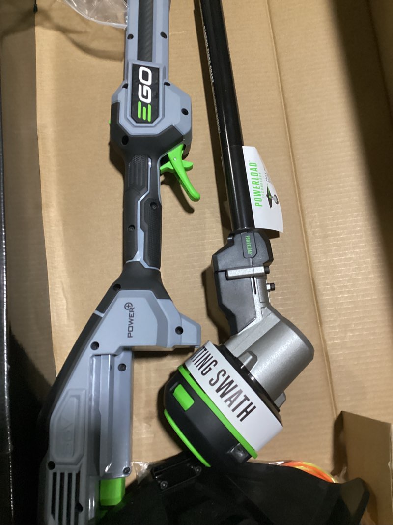 Condition photo showing Good Condition for possibly used ego power+ powerload with carbon fiber shaft 56-volt 16-in telescopic shaft battery string trimmer