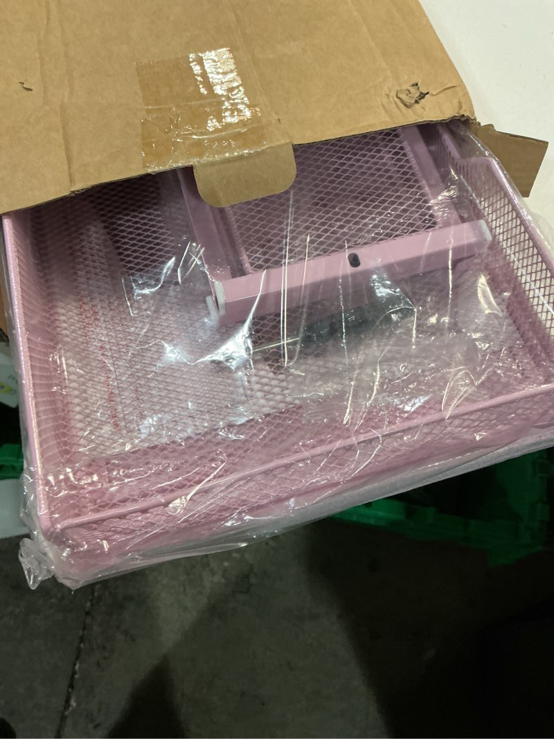 Condition photo showing Good Condition for OPNICE Computer Monitor Stand Riser, Desk Organizer with Drawer, Laptop Stand, Office Desk Accessori (color may vary ours is pink)