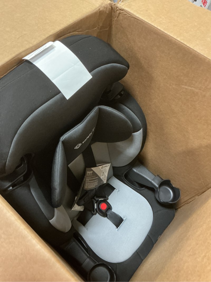 Condition photo showing Good Condition for Safety 1st Grand 2-in-1 Booster Car Seat, Converts from High Back to Belt-Positioning Booster, High Back Seat for Kids 40-65, and Belt-Positioning 40-100 Pounds, Black Sparrow