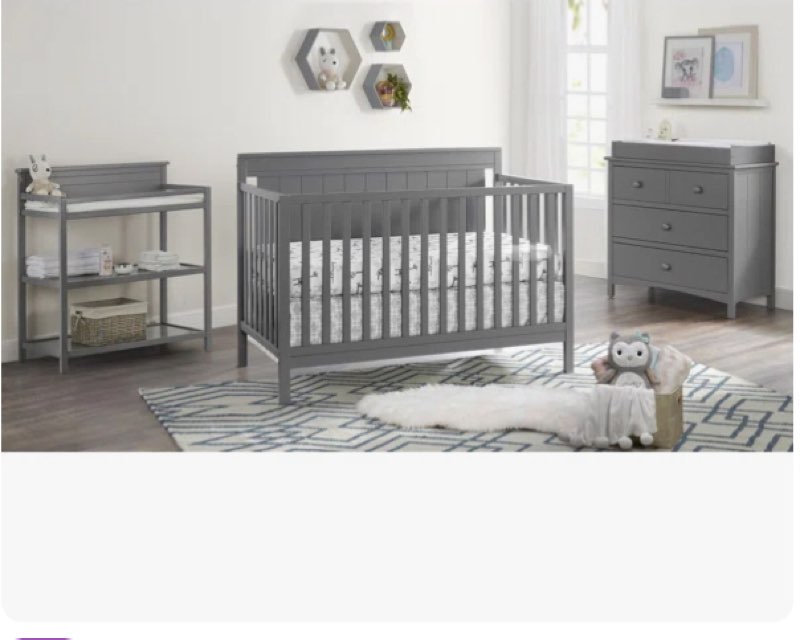 Lazio 4 In 1 Convertible Crib