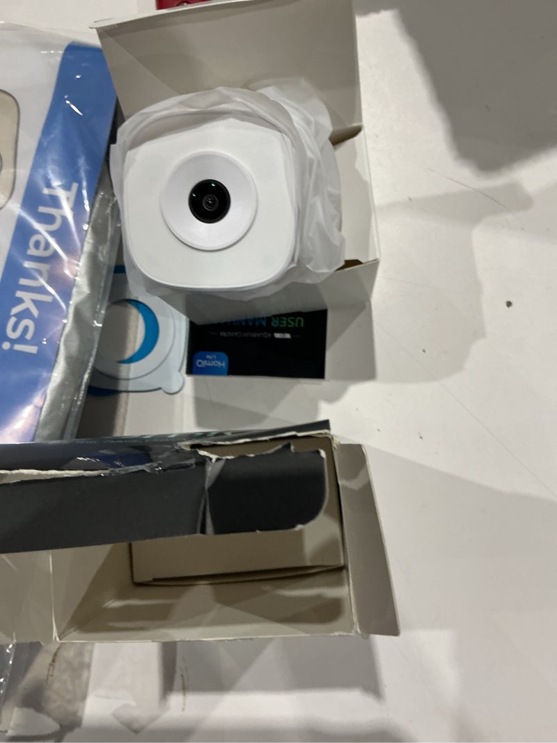 Condition photo showing Good Condition for 3mp 2k aquarium & terrarium pet camera.install &close-focus lens for fish,lizard, reptile pet and window bird feeder,2.4ghz & 5ghz wifi,auto-focus,24/7 recording 1 pack