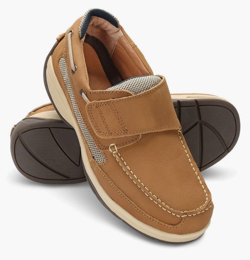 The Adjustable Width Neuropathy Deck Shoes,size 11