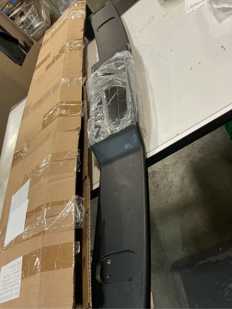 Condition photo showing As Is for Rear Spoiler Compatible with 2018-2024 Toyota Camry 8th Gen SE XSE LE XLE M4 Style Rear Trunk Wing ABS Rear Trunk Lip Wing Spoiler(Matte Black)