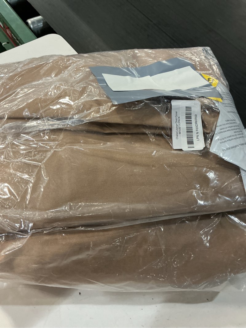 Condition photo showing Good Condition for ultcover waterproof patio lounge chair cover heavy duty outdoor chaise lounge covers 2 pack - 68l x 30w x 30h inch 68l x 30w x 30h inch brown