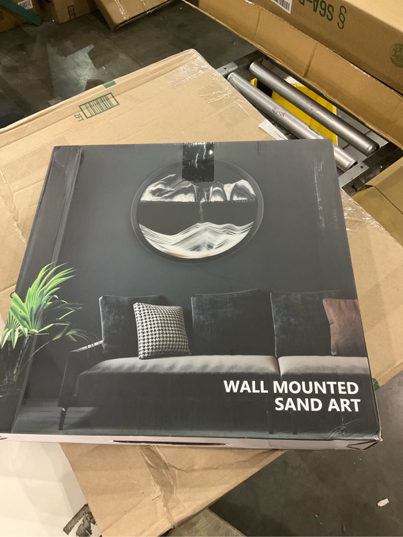 Wall mounted sand art