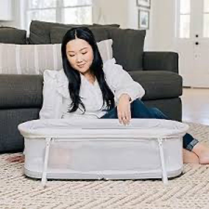 baby delight snuggle nest portable infant bassinet
