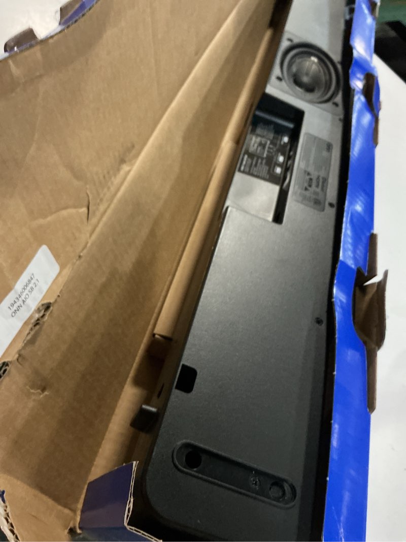 Condition photo showing Good Condition for onn bluetooth 2.1 channel soundbar with dolby atmos, 36", black