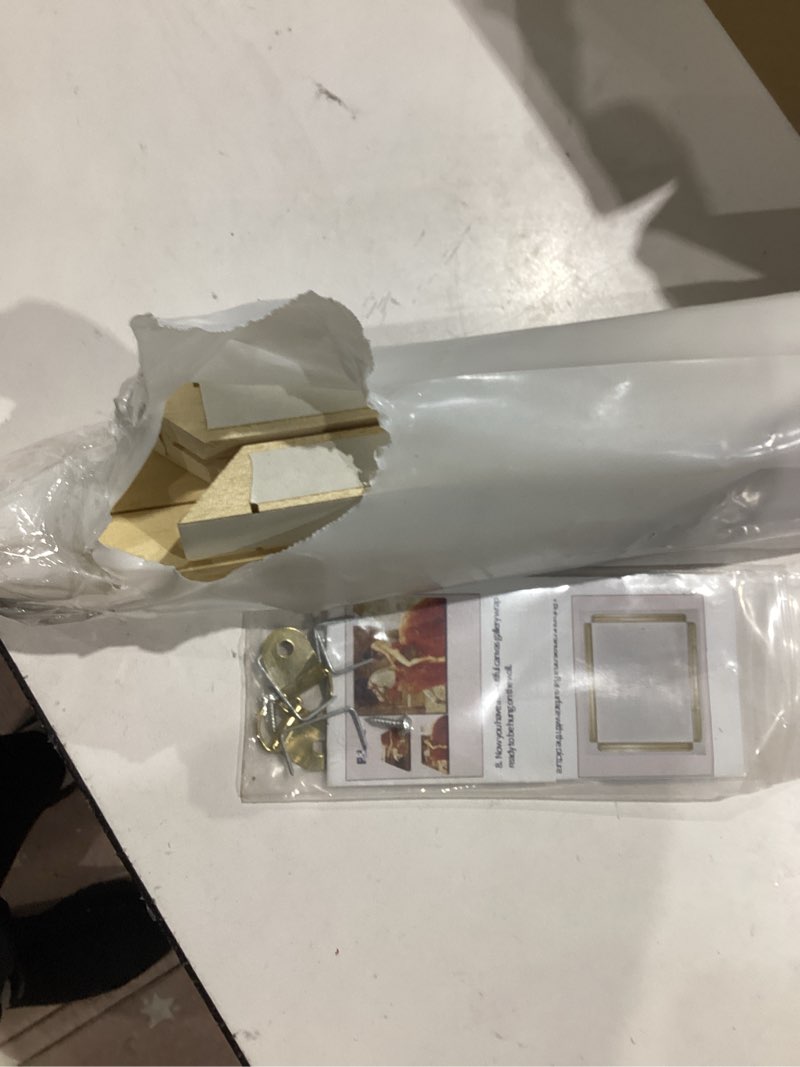 Condition photo showing Good Condition for texas art diy wood stretcher bars for canvas, solid wood frame kit, easy to assemble, gallery wrap for oil painting, wall posters, customized wooden frame kit for diamond painting, white, 11 x 14 11"x14"