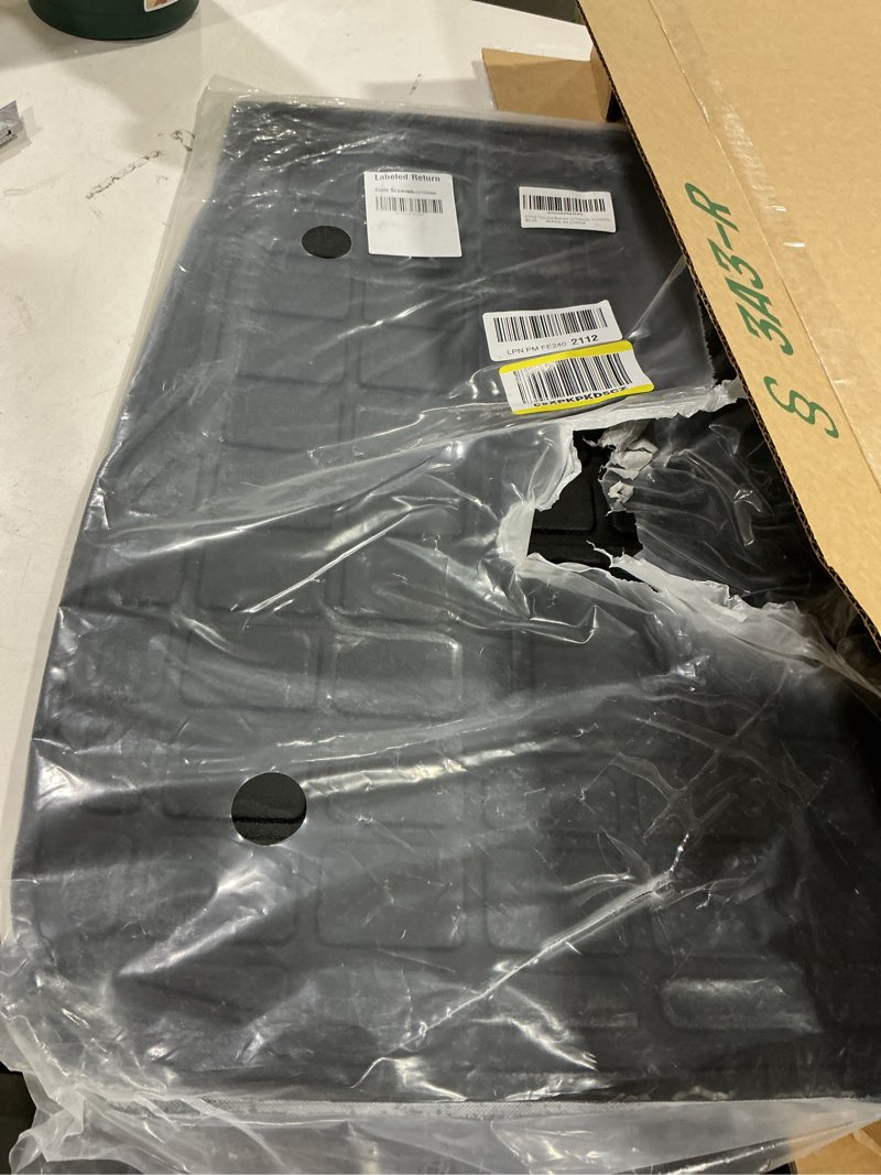 Condition photo showing Good Condition for powoq 7 seat cargo mat compatible with 2020-2025 kia telluride trunk mat cargo liner tpe 2nd backrest liner back seat protector replacement for 2020-2025 kia telluride accessories 2nd row backrest mat