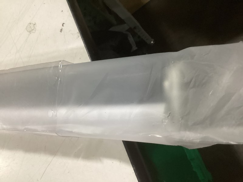 Condition photo showing Good Condition for Cordless Roller Shades Blackout Blinds for Windows Room Darkening Rolled Up Shades with Spring System, UV Protection Window Shades Door Blinds for Home and Office (52" W x 72" H, Black)