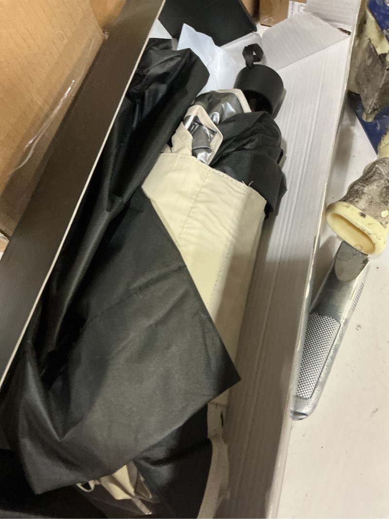 Condition photo showing Good Condition for nmoiss true dual layer air cooled windshield sun shade umbrella - [drive to superior coolness & comfort] block 99% uv sun rays & heat damage keep cool and protect interior medium 56" l x 31" w