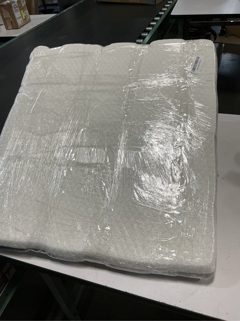 Condition photo showing Good Condition for wedge pillow for sleep apnea, bed wedge pillow for headboard, headboard triangle pillow wedge for acid reflux, after surgery, snoring, cooling memory foam top, removable cover, 24x24x12inch 12 inch white