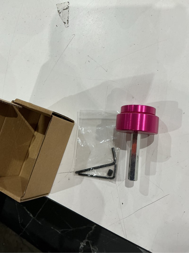 Condition photo showing Good Condition for pvc fitting saver 1-½-inch head, pvc pipe reamer, socket saver with 3/8-inch hex shaft,plastic pipe fitting reamer for plumbing sch.40 cpvc abs hub, fit standard 1/2" drills 1-1/2 inch 1