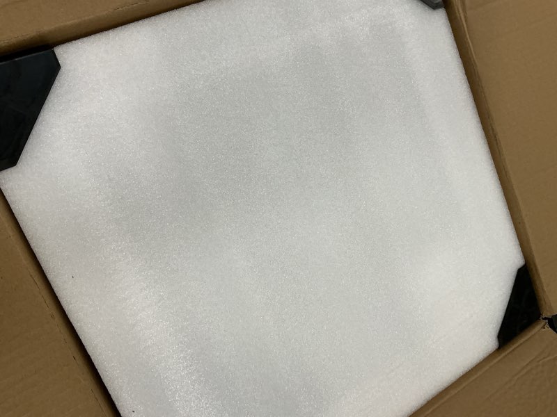 Condition photo showing Good Condition for SLAWA Outdoor Post Caps Lights Modern Square Fence Pillar Lamps Waterproof Lawn Column Cap Lamp Courtyard Stainless Steel Housing Light Deck Post Light Fixture with Pier Mount Yard Pedestal Light