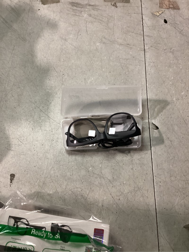 Condition photo showing Good Condition for Bluetooth Smart Glasses,Blue Light Blocking Glasses for Men and Women ,Built-in Mic & Speakers,Smart Wireless Headphone Glasses for Office/Work Blue Light Filtering, Voice Control,Unisex Anti-blue light lenses