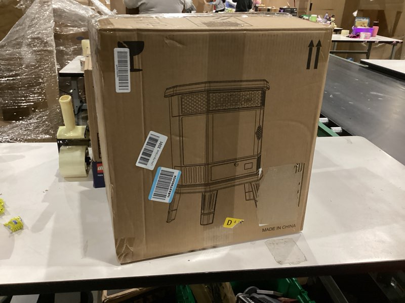Condition photo showing New/Like New for RealSmart Electric Fireplace Heater 22 in Freestanding Fireplace Stove Infrared Fireplace with 3D Flame Effect Remote Control, Timer, Overheating Protection Heater for Indoor Use Brown Earthy Brown