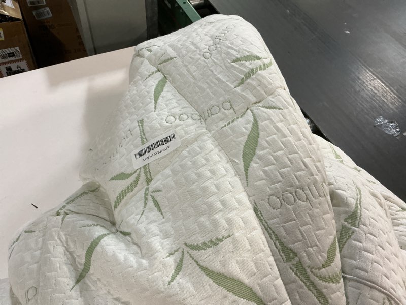Condition photo showing As Is for 3 Inch Bambu - Mattress Topper,Soft Mattress pad - (60"x81")